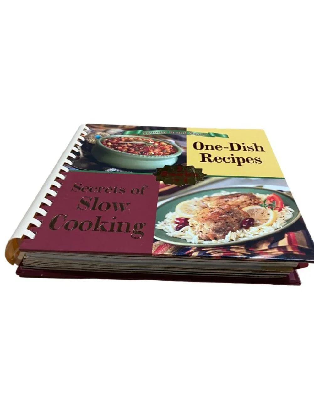 Favorite Brand Name Cookbook One-Dish Recipes & Slow Cooking 2003 Spiral